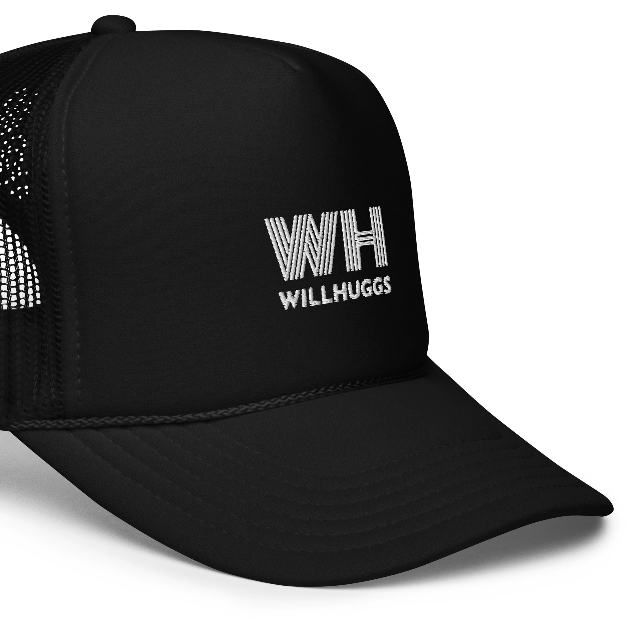 WillHuggs Logo Foam Trucker Hat